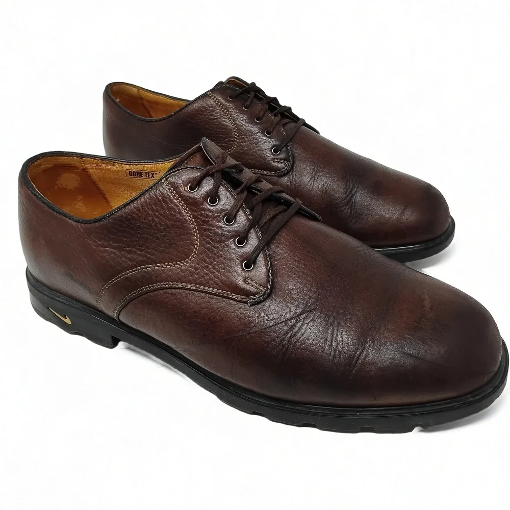 Nike Tiger Woods TW Last Leather Golf Shoes Mens 9 Streetwear Gorpcore